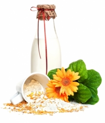 "С натуральной календулой" молочко с соцветьями