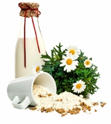 "С натуральной ромашкой" молочко с соцветьями