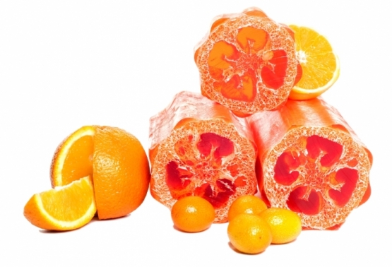"Апельсиновая прохлада" мыло с луфой ― Официальный интернет-магазин Riga Soap Manufacture
